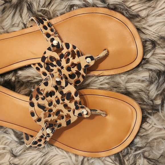 Fergalicious Leopard Print Sandals - Picture 3 of 4